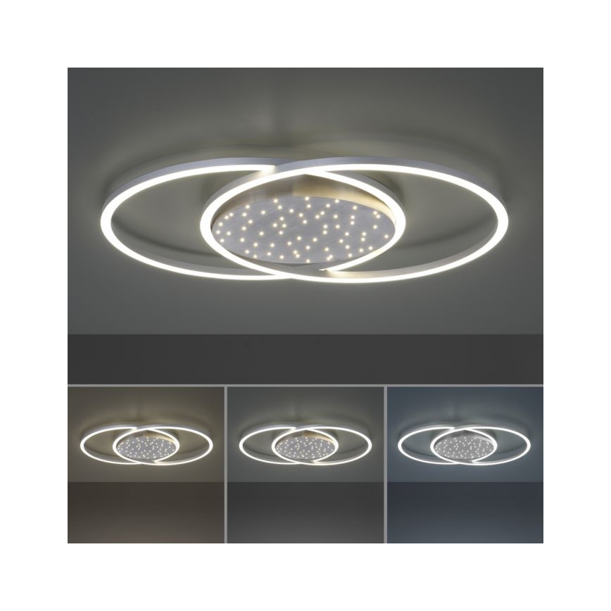 Paul Neuhaus 6025-55 - Iluminação de teto LED com regulação YUKI LED/48W/230V + controlo remoto