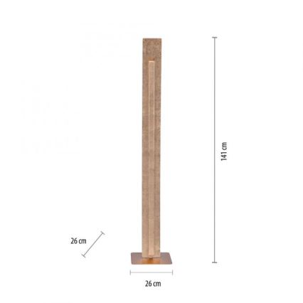 Paul Neuhaus 603-12 - Candeeiro de chão LED NEVIS LED/27W/230V