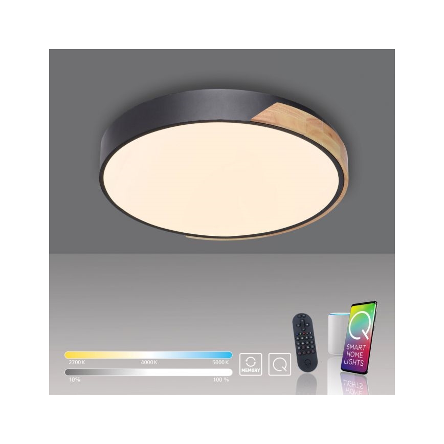 Paul Neuhaus 6071-18 - Luminária de teto LED regulável Q-PIATO LED/35W/230V diâmetro 51 cm 2700-5000K Wi-Fi + controlo remoto