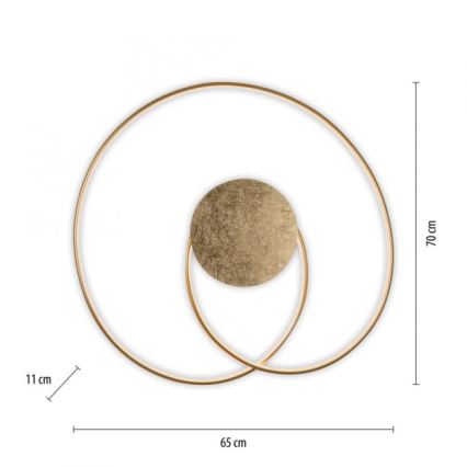 Paul Neuhaus 6189-12 - Iluminação de teto LED com regulação NASTRO LED/26W/230V