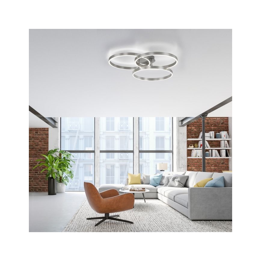 Paul Neuhaus 6233-55 - Iluminação de teto LED com regulação PAAN LED/45,5W/230V 2700-5000K + comando