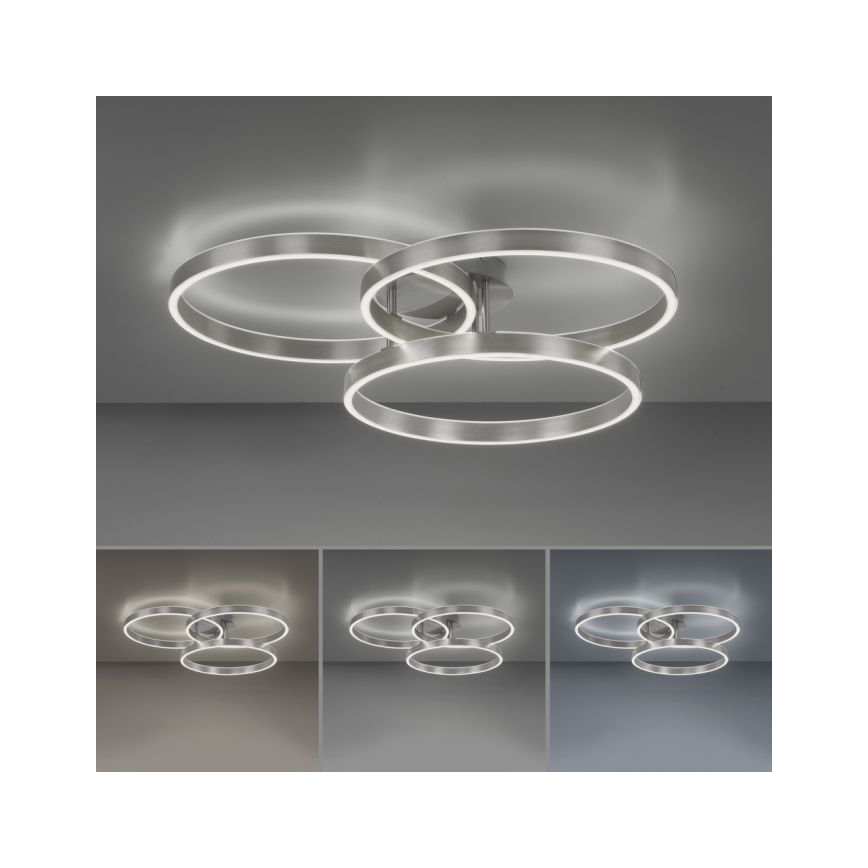 Paul Neuhaus 6233-55 - Iluminação de teto LED com regulação PAAN LED/45,5W/230V 2700-5000K + comando