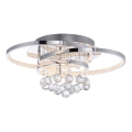 Paul Neuhaus 6267-17 - Iluminação de teto LED com regulação ROTAZO LED/32W/230V diâmetro 45 cm cromado brilhante
