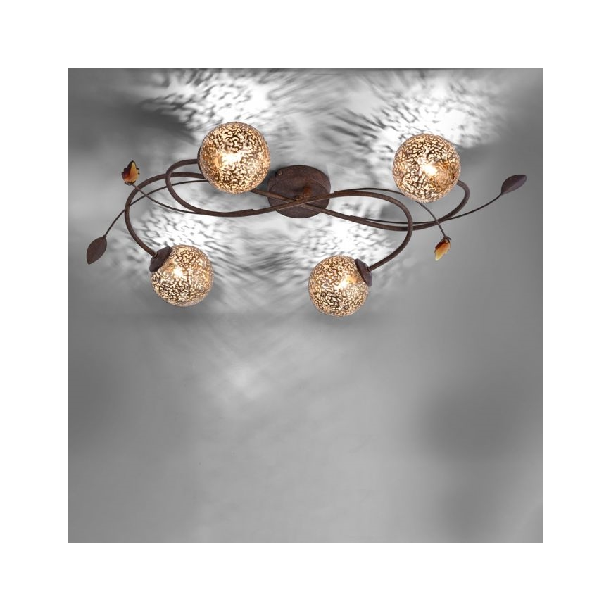 Paul Neuhaus 6395-48 - Candelabro integrado GRETA 4xG9/40W/230V