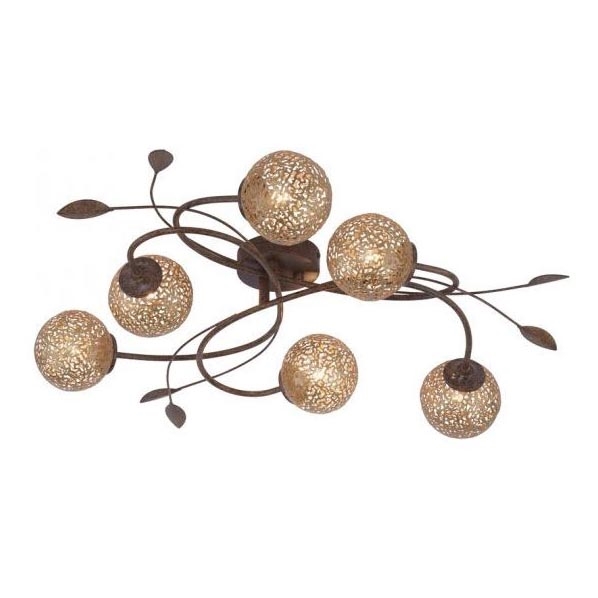 Paul Neuhaus 6398-48 - Candelabro integrado GRETA 6xG9/40W/230V