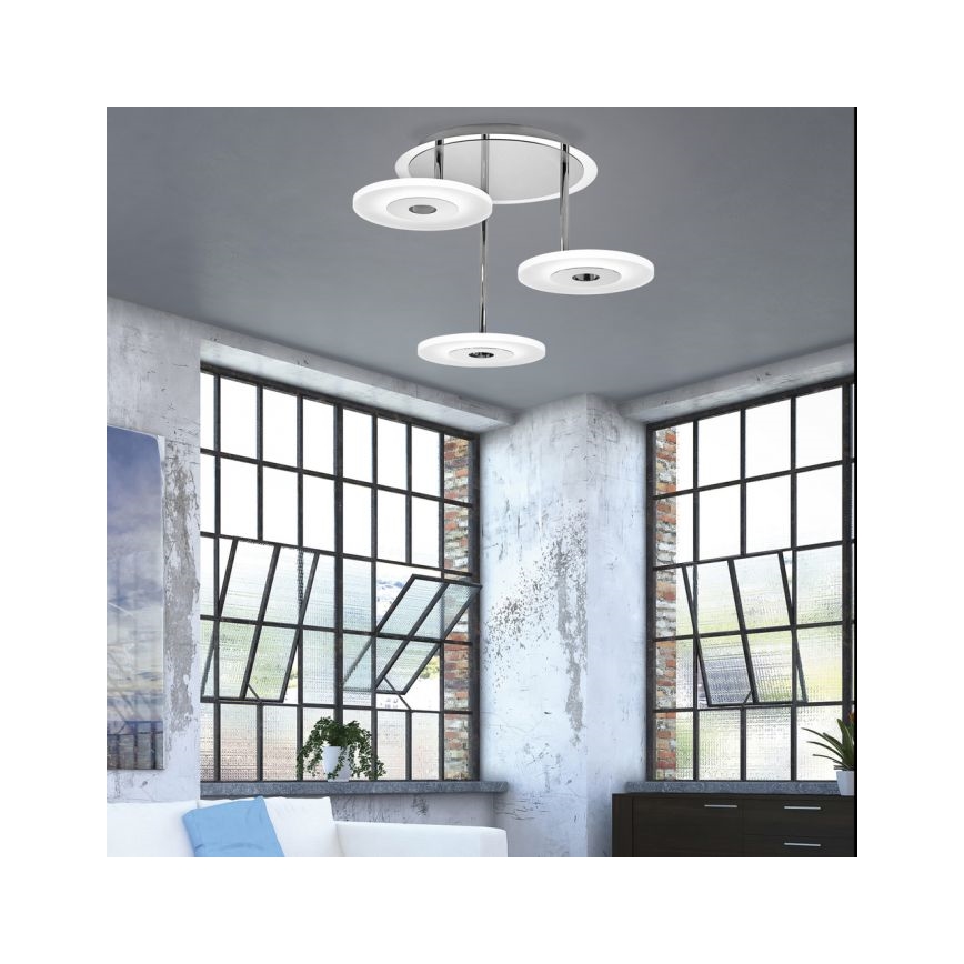 Paul Neuhaus 6446-55 - Candeeiro LED com regulação LED ADALI 3xLED/13W/230V