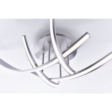 Paul Neuhaus 6474-55 - Candelabro montado à superfície LED com regulação LINDA 4xLED/7W/230V