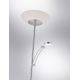 Paul Neuhaus 655-55 - Candeeiro de chão LED com regulação ALFRED 1xLED/28W+1xLED/4W/230V cromado