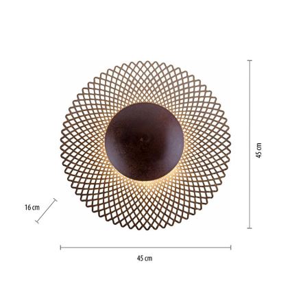 Paul Neuhaus 6551-48 - Iluminação de teto LED com regulação NEVIS LED/18W/230V