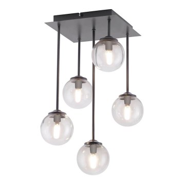 Paul Neuhaus 6719-18 - Candelabro suspenso LED WIDOW 5xG9/3W/230V