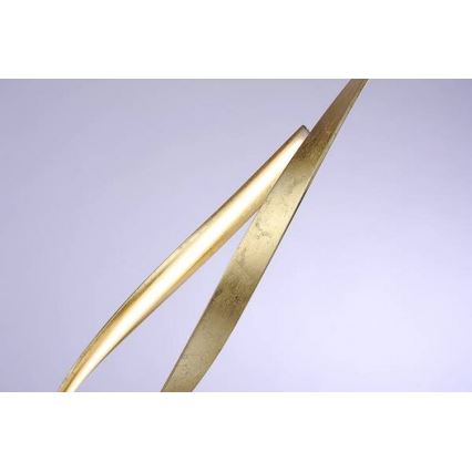 Paul Neuhaus 720-12 - Candeeiro de chão LED com regulação LINDA LED/27W/230V dourado