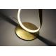 Paul Neuhaus 720-12 - Candeeiro de chão LED com regulação LINDA LED/27W/230V dourado