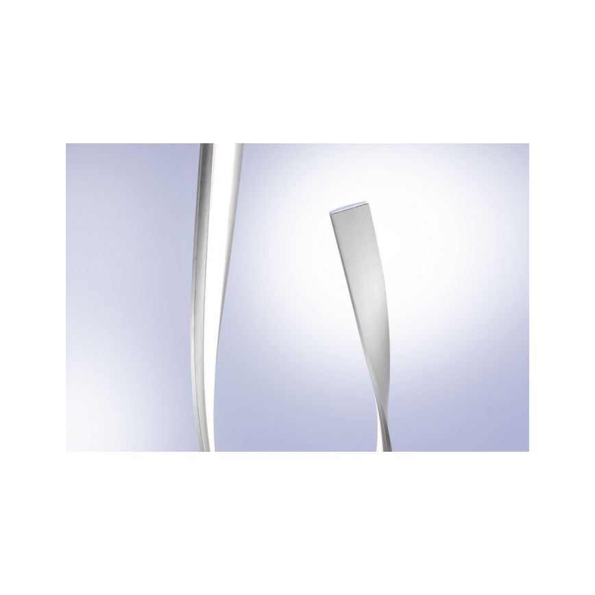 Paul Neuhaus 720-55 - Candeeiro de chão LED com regulação LINDA LED/27W/230V cromado brilhante