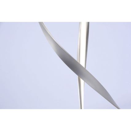 Paul Neuhaus 720-55 - Candeeiro de chão LED com regulação LINDA LED/27W/230V cromado brilhante