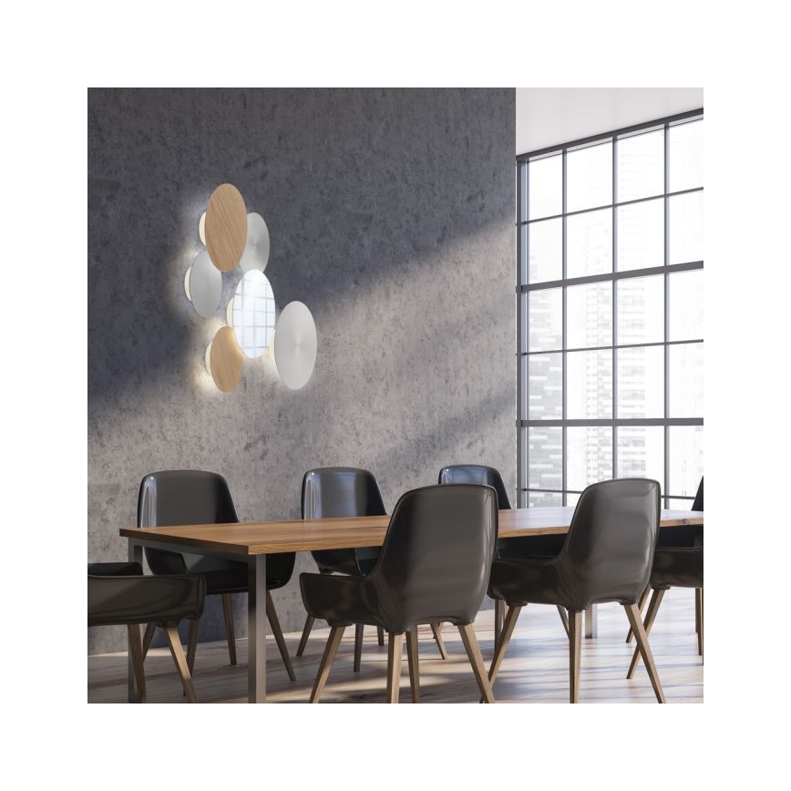 Paul Neuhaus 8152-79 - Luminária de parede LED regulável PUNTUA LED/1W/3,7V 2200 mAh + comando à distância