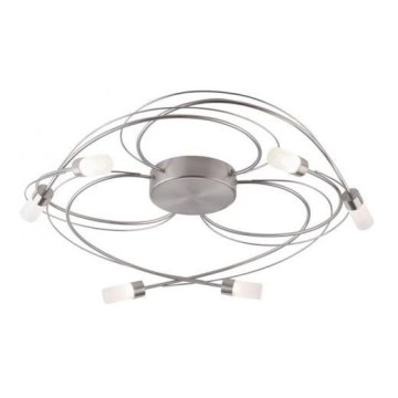 Paul Neuhaus 8250-55 - Candelabro montado à superfície LED com regulação NELIA 6xLED/3W/230V