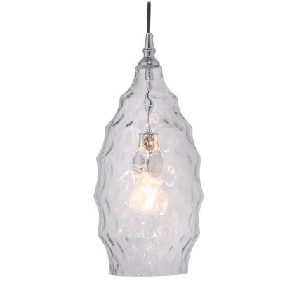 Paul Neuhaus 8267-00 - Candeeiro suspenso SCARLETT 1xE27/60W/230V diâmetro 19 cm transparente