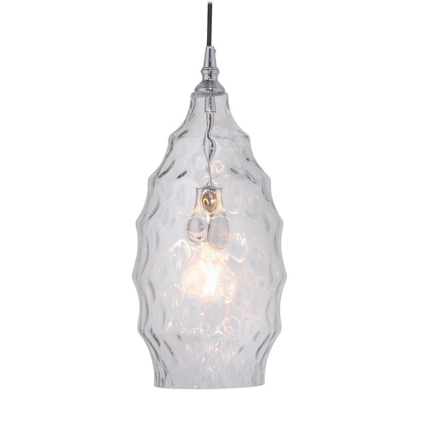 Paul Neuhaus 8267-00 - Candeeiro suspenso SCARLETT 1xE27/60W/230V diâmetro 19 cm transparente