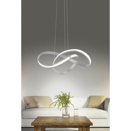 Paul Neuhaus 8291-55 - Candeeiro suspenso LED com regulação MELINDA LED/30W/230V