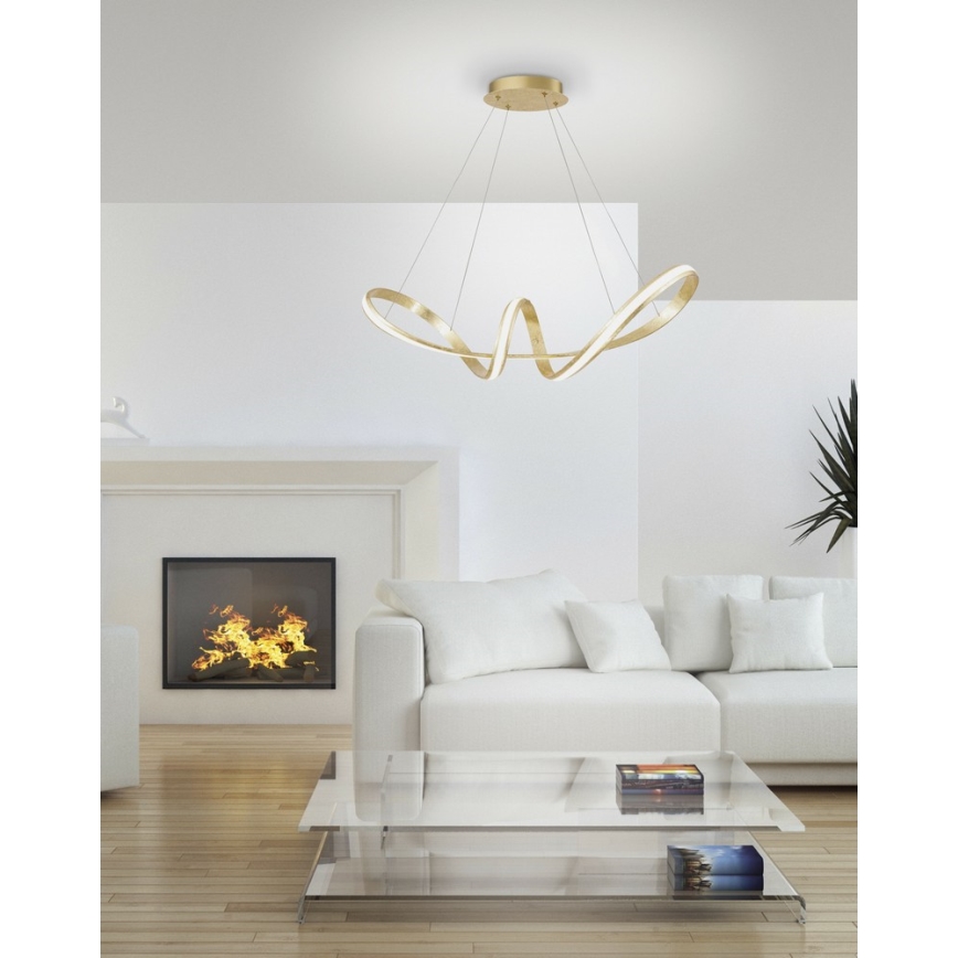 Paul Neuhaus 8292-12 - Candeeiro suspenso LED com regulação MELINDA LED/38W/230V