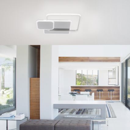 Paul Neuhaus 8319-55 - Luz de teto fosca LED EMILIO LED/53W/230V + controlo remoto