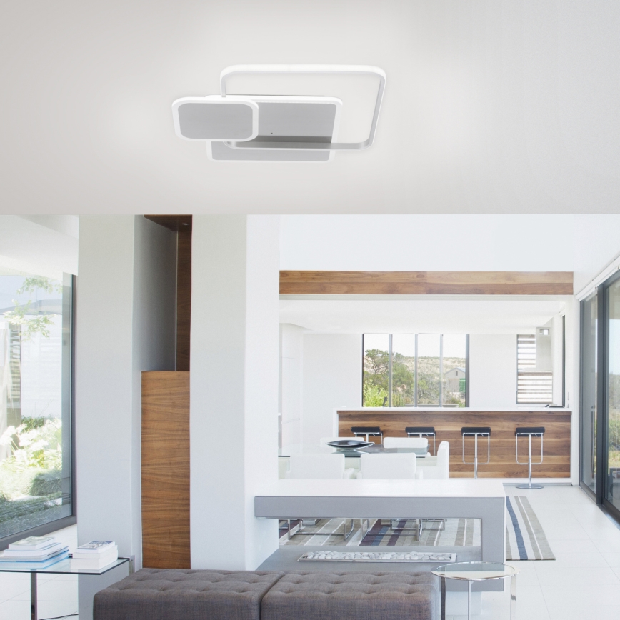 Paul Neuhaus 8319-55 - Luz de teto fosca LED EMILIO LED/53W/230V + controlo remoto