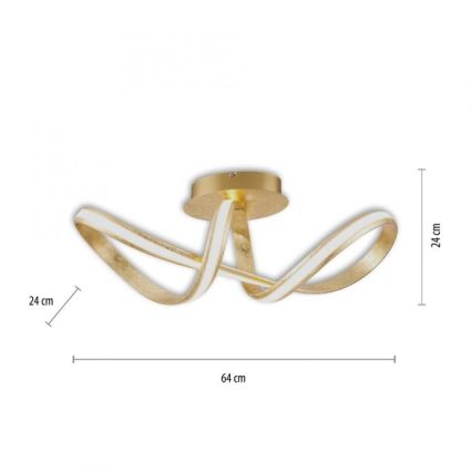 Paul Neuhaus 8331-12 - Candelabro integrado LED com regulação MELINDA LED/30W/230V