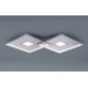 Paul Neuhaus 8378-55 - Iluminação de teto LED com regulação AMARA LED/45W/230V cromado + controlo remoto