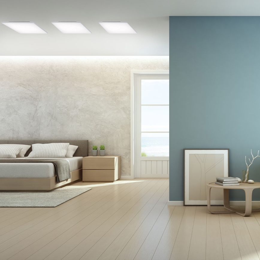 Paul Neuhaus 8492-16 - Painel montado à superfície LED com regulação FRAMELESS LED/35W/230V + controlo remoto