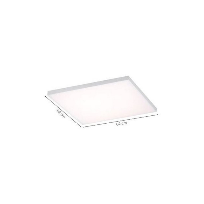 Paul Neuhaus 8492-16 - Painel montado à superfície LED com regulação FRAMELESS LED/35W/230V + controlo remoto