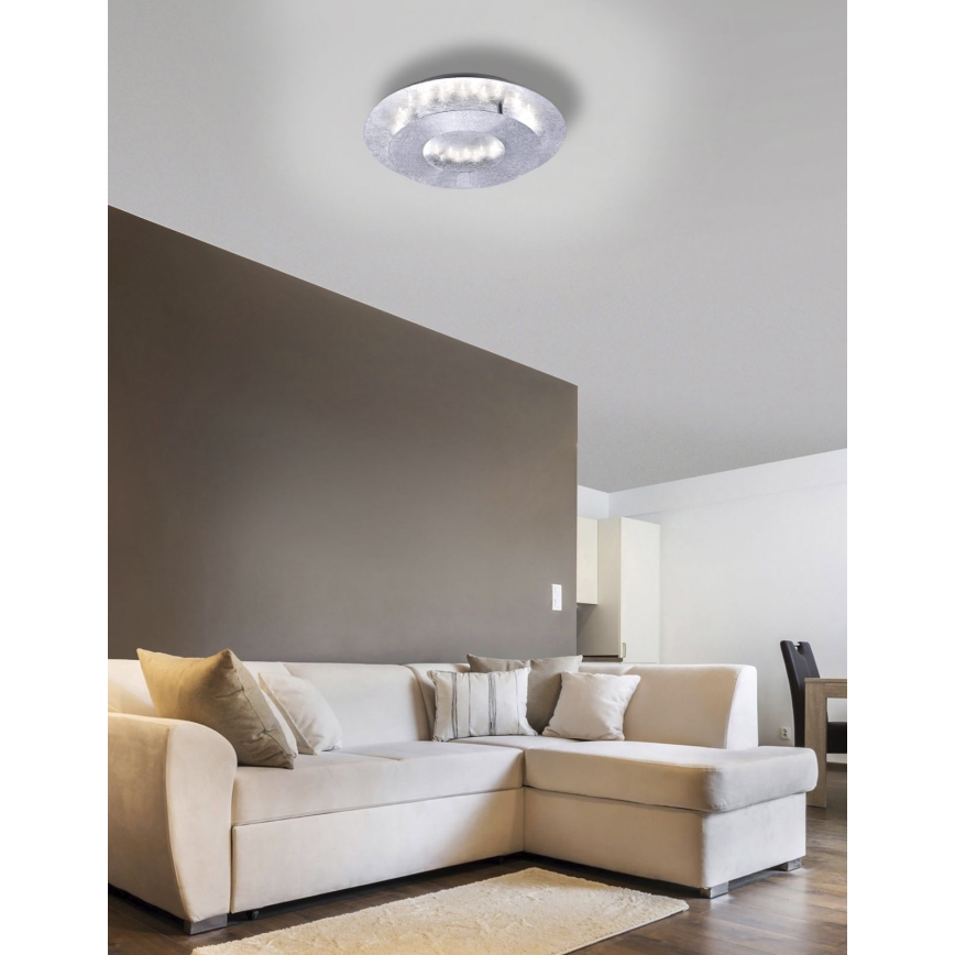 Paul Neuhaus 9011-21 - Iluminação de teto LED NEVIS LED/6W/230V prateada
