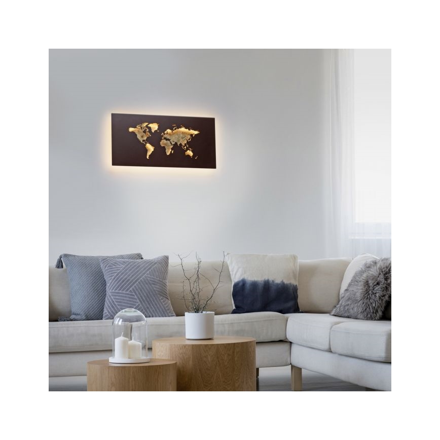 Paul Neuhaus 9056-48 - Candeeiro LED decorativo de parede MAP LED/25W/230V 3000K