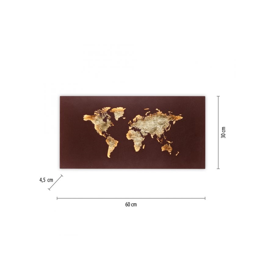 Paul Neuhaus 9056-48 - Candeeiro LED decorativo de parede MAP LED/25W/230V 3000K