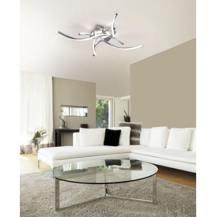 Paul Neuhaus 9144-55 - Candelabro montado à superfície LED com regulação POLINA LED/27W/230V