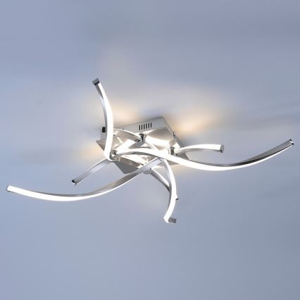 Paul Neuhaus 9144-55 - Candelabro montado à superfície LED com regulação POLINA LED/27W/230V