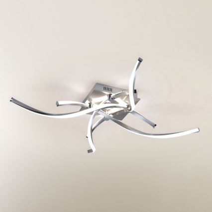 Paul Neuhaus 9144-55 - Candelabro montado à superfície LED com regulação POLINA LED/27W/230V