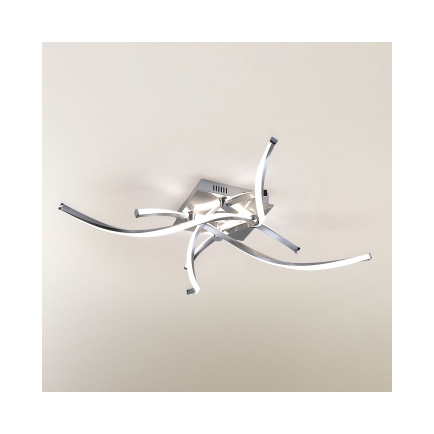 Paul Neuhaus 9144-55 - Candelabro montado à superfície LED com regulação POLINA LED/27W/230V