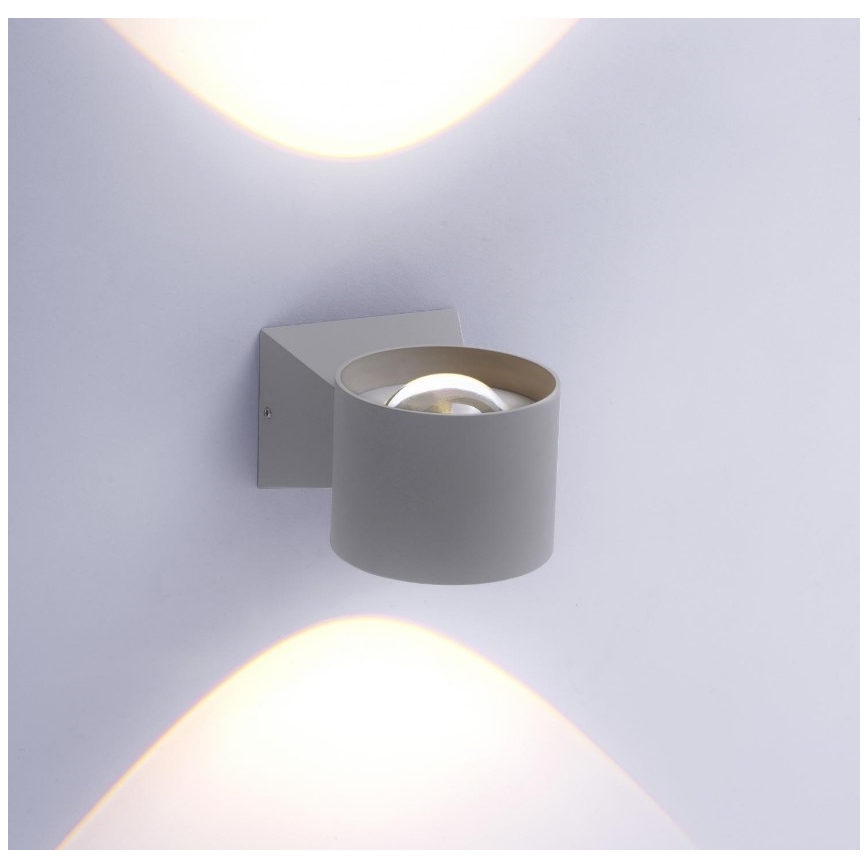 Paul Neuhaus 9441-21 - Iluminação de parede exterior LED TIMO 2xLED/2W/230V IP54