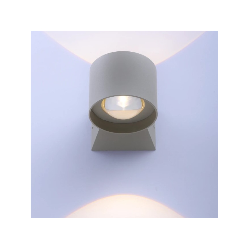 Paul Neuhaus 9441-21 - Iluminação de parede exterior LED TIMO 2xLED/2W/230V IP54