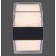 Paul Neuhaus 9480-13 - Iluminação de parede exterior LED CARA LED/8W/230V IP44