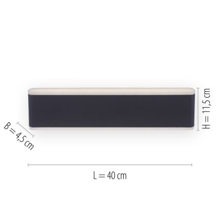 Paul Neuhaus 9484-13 - Iluminação exterior LED com regulação ELSA 2xLED/9W/230V IP65