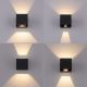 Paul Neuhaus 9493-13 - Iluminação de parede exterior LED BLOCK LED/6W/230V IP54