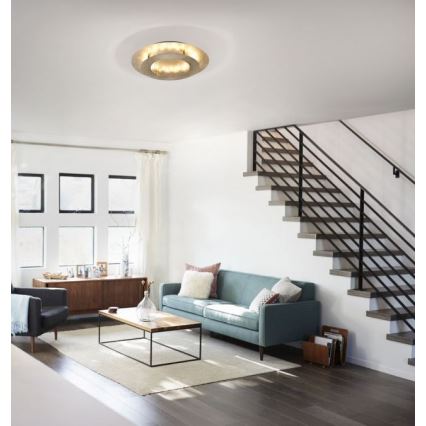 Paul Neuhaus 9620-12 - Iluminação de teto LED NEVIS LED/18W/230V dourado