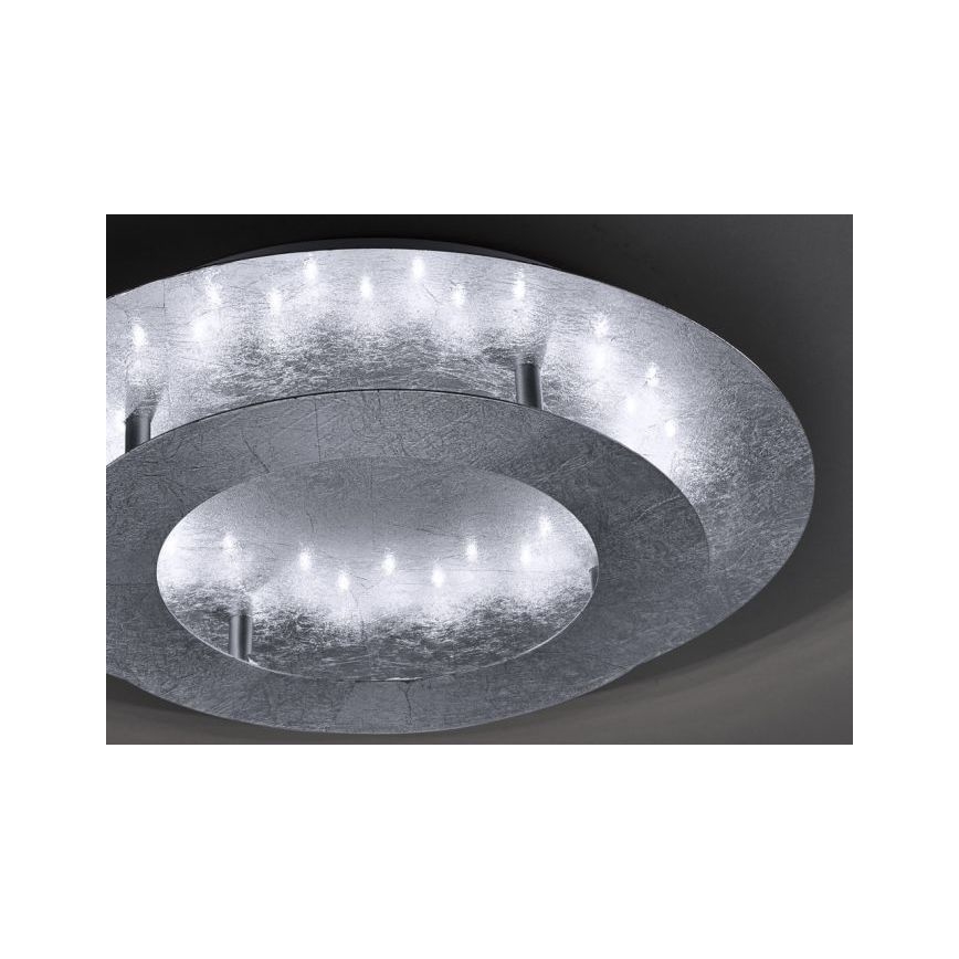Paul Neuhaus 9620-21 - Iluminação de teto LED NEVIS LED/18W/230V prateada