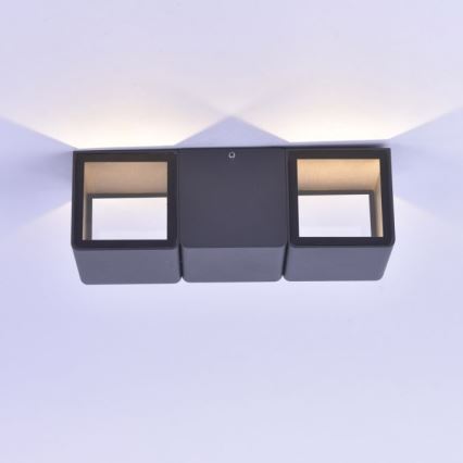 Paul Neuhaus 9658-13 - Iluminação de parede exterior LED MARCEL 2xLED/4W/230V IP54