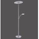 Paul Neuhaus - Candeeiro de chão LED com regulação ARTUR 2xLED/21W+1xLED/6W/230V