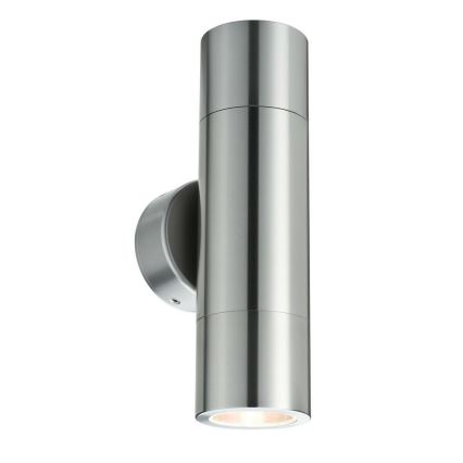 Paulmann 18009 - 2xLED-GU10/3,5W IP44 Luz de parede de exterior FLAME 230V