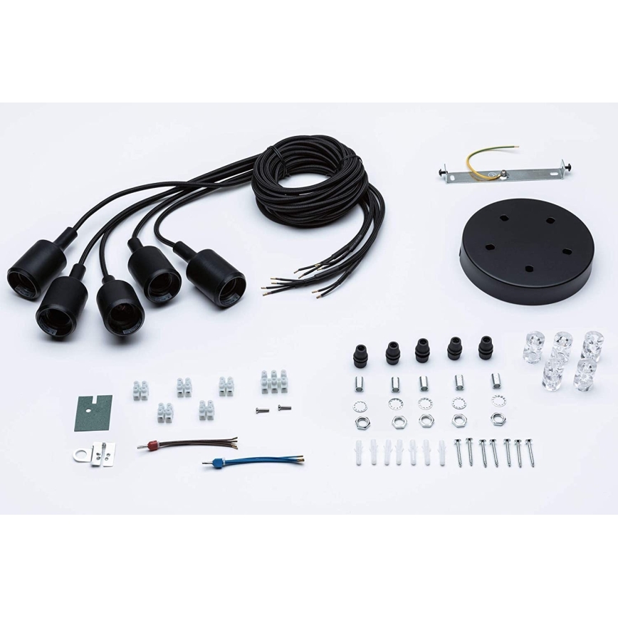 Paulmann 50389 - Candeeiro suspenso NEORDIC 5xE27/20W/230V aranha