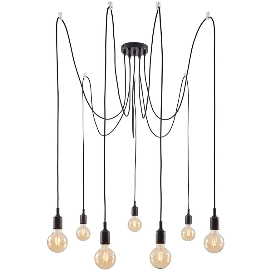 Paulmann 50390 - Candeeiro suspenso NEORDIC 7xE27/20W/230V aranha