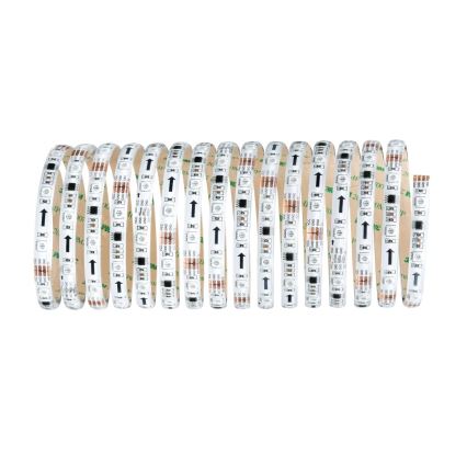 Paulmann 70480 - LED RGBW/16,5W Tira com regulação DIGITAL 5 m 230V + comando